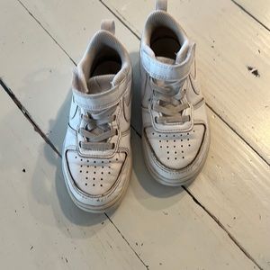 White Nike air forces